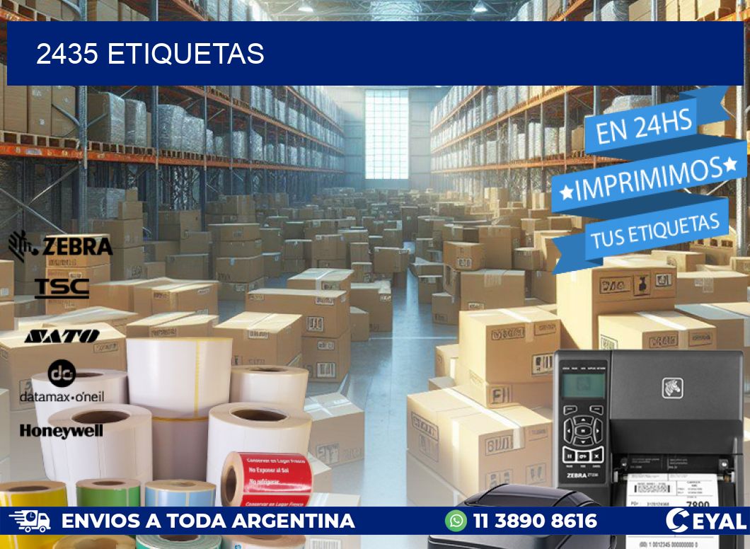 2435 ETIQUETAS