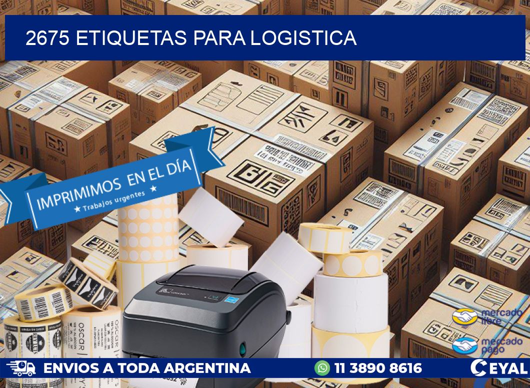 2675 ETIQUETAS PARA LOGISTICA
