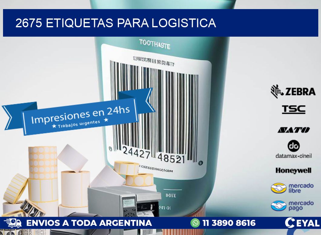 2675 ETIQUETAS PARA LOGISTICA