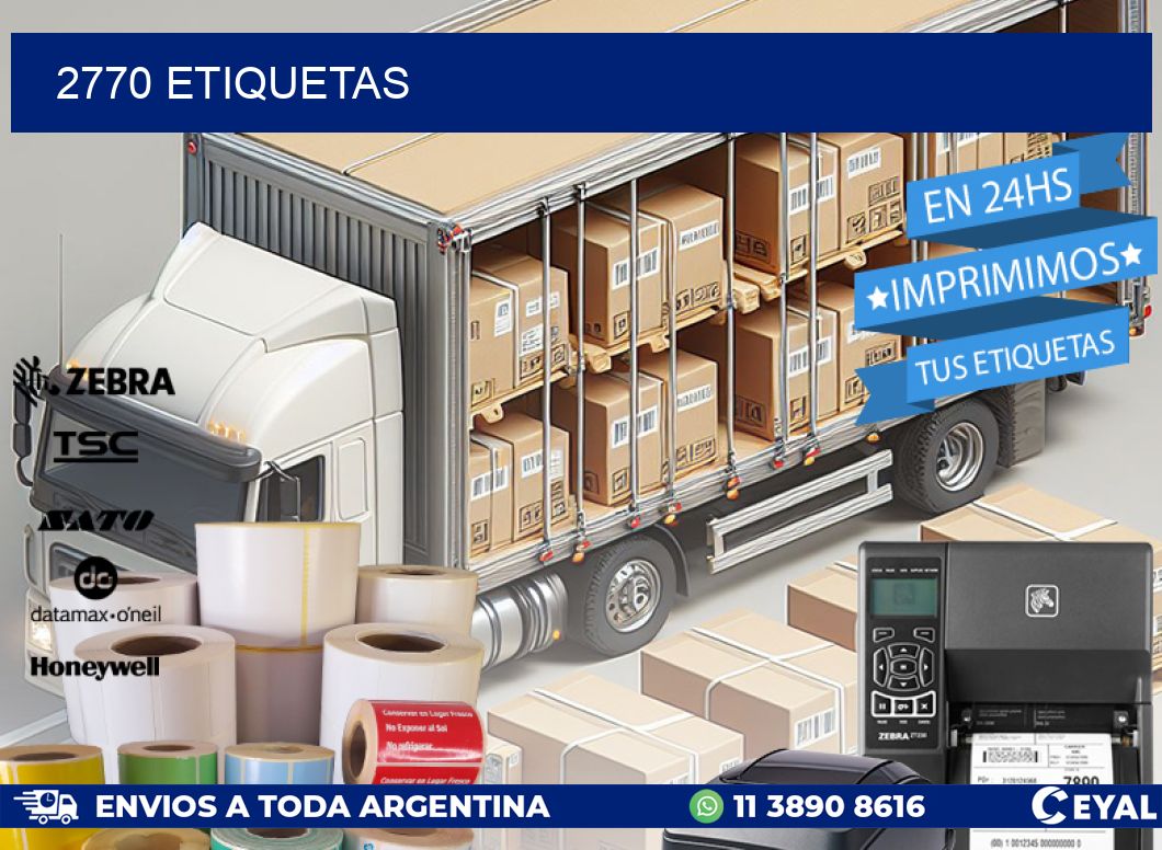 2770 ETIQUETAS