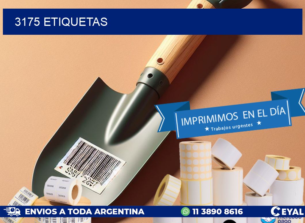 3175 ETIQUETAS