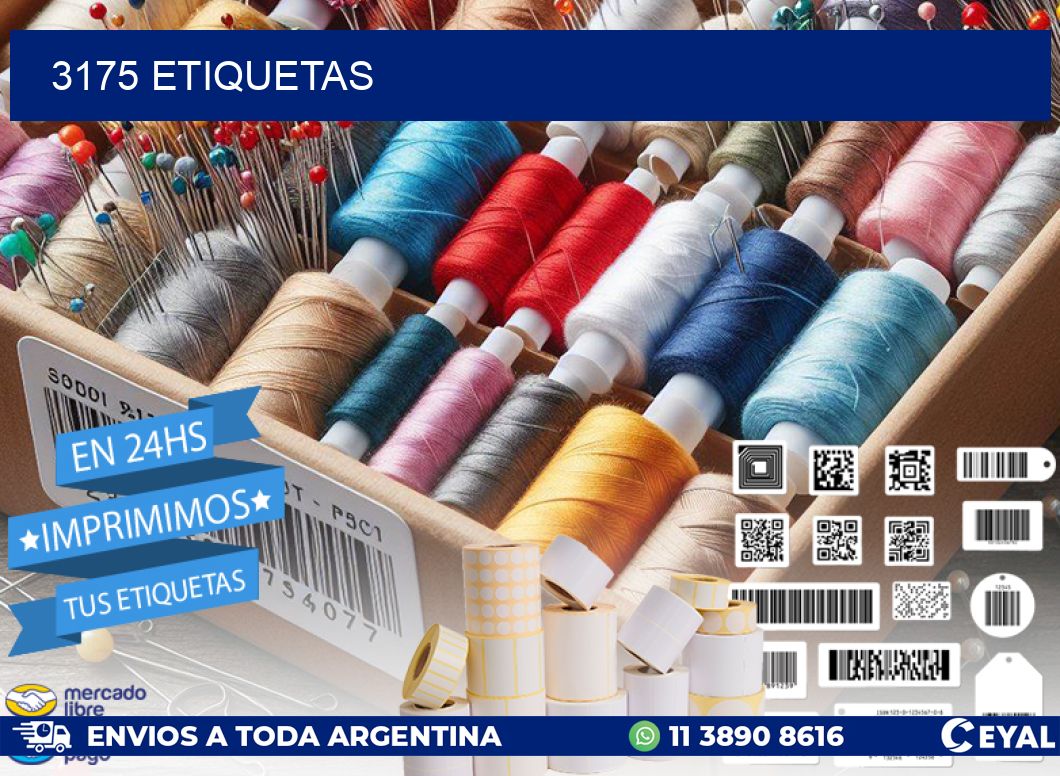 3175 ETIQUETAS