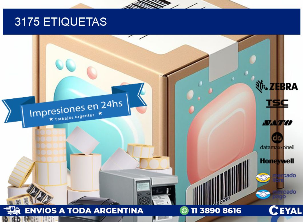 3175 ETIQUETAS