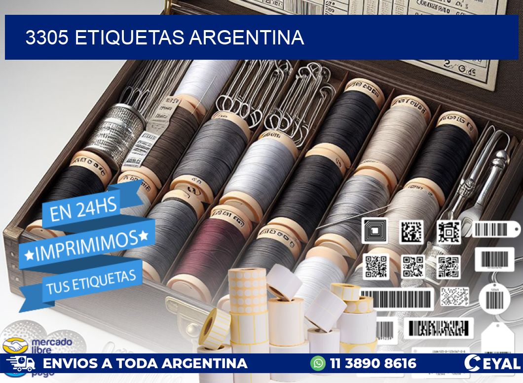 3305 ETIQUETAS ARGENTINA