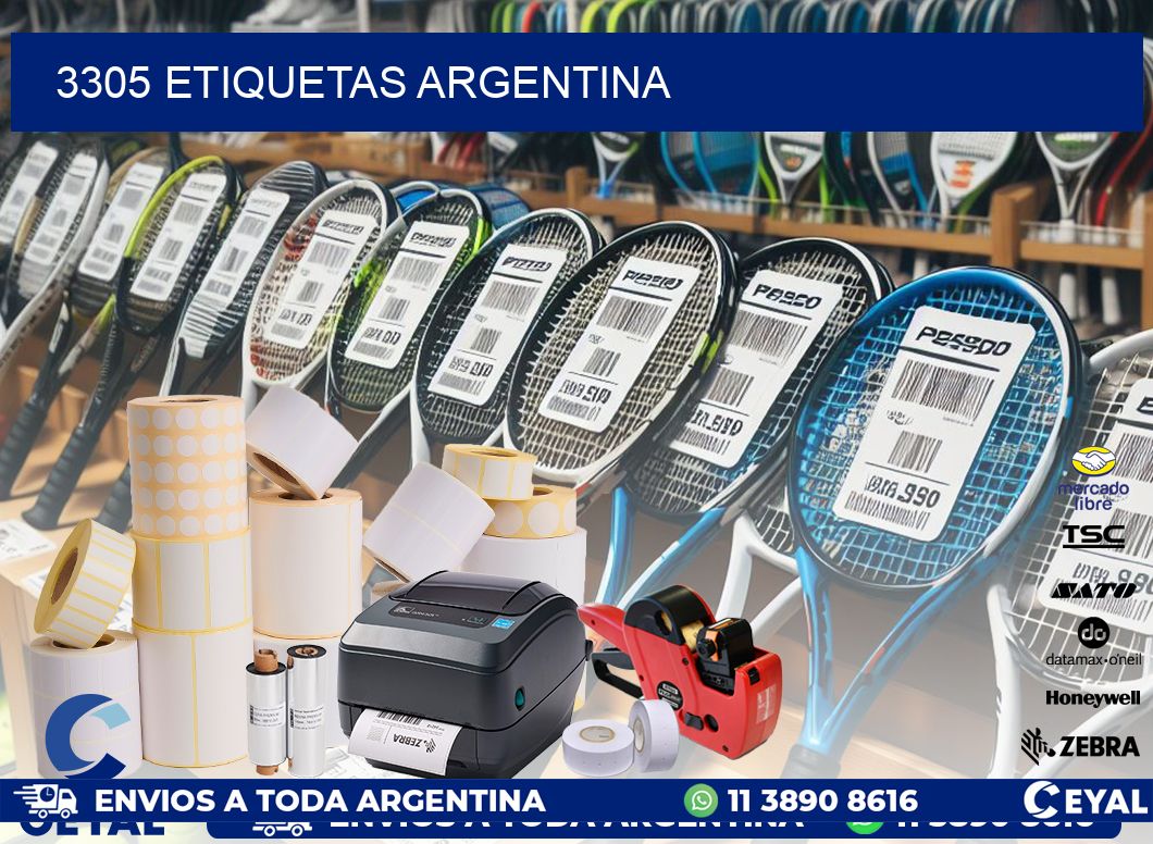 3305 ETIQUETAS ARGENTINA