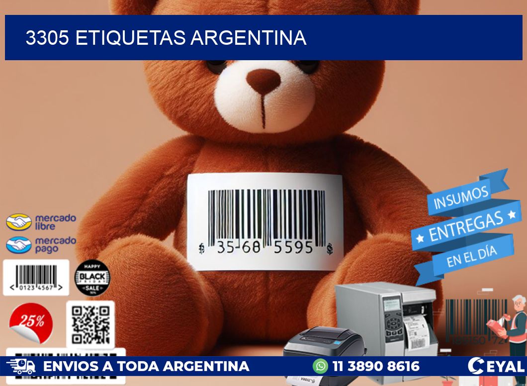3305 ETIQUETAS ARGENTINA