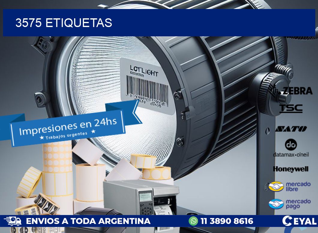 3575 ETIQUETAS