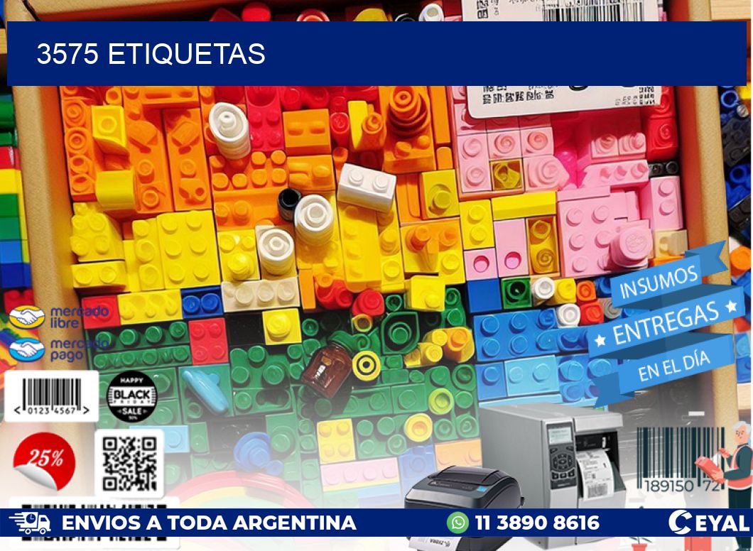 3575 ETIQUETAS