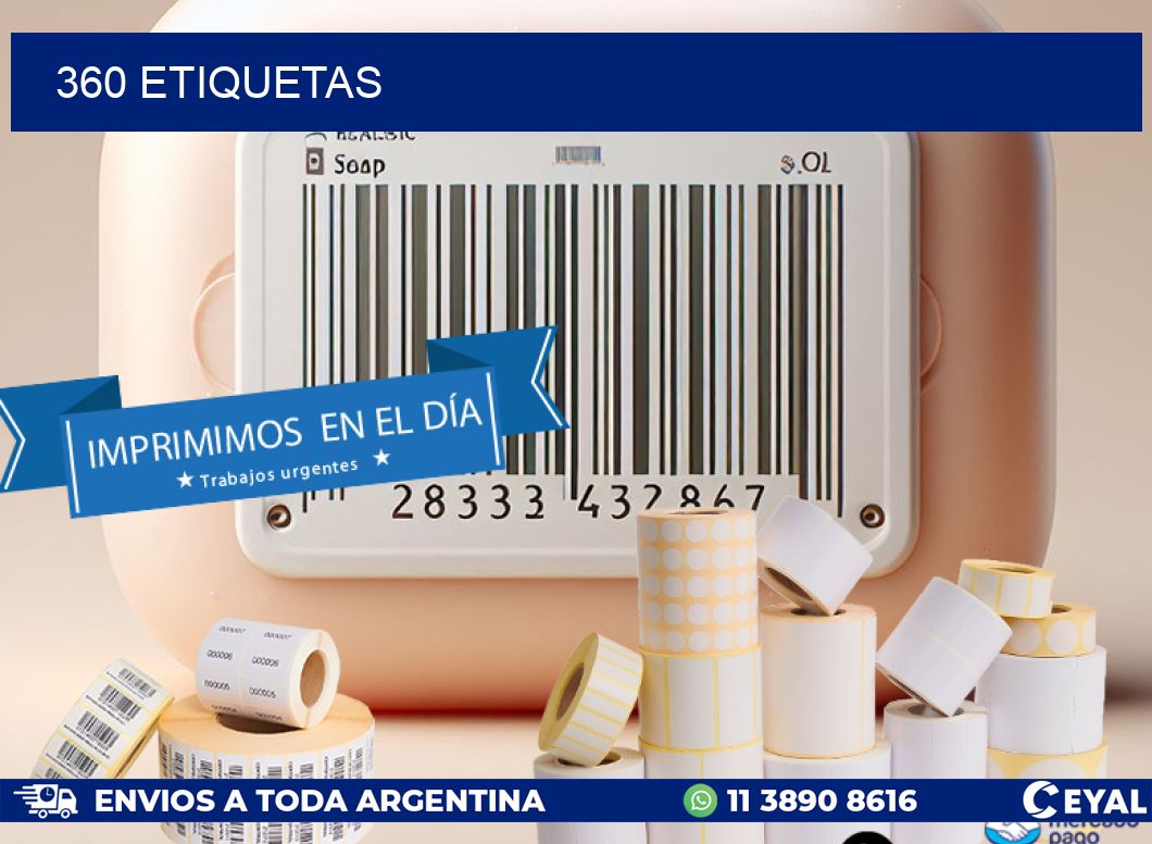 360 ETIQUETAS