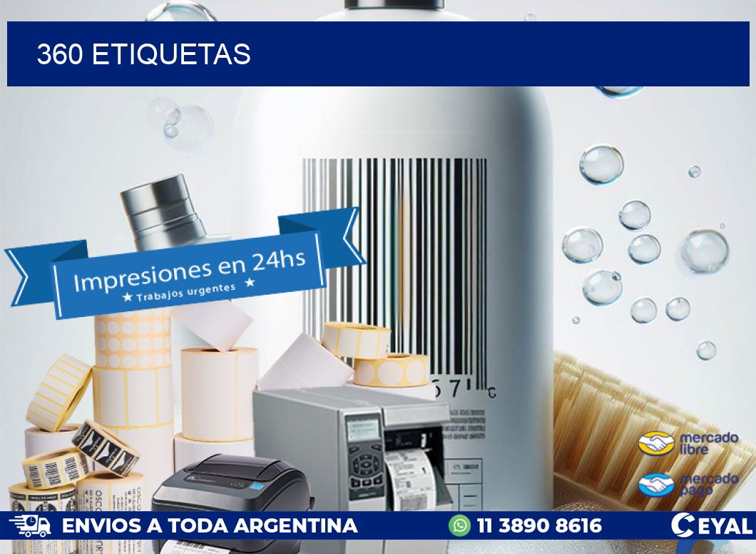 360 ETIQUETAS