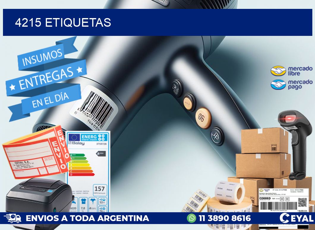 4215 ETIQUETAS