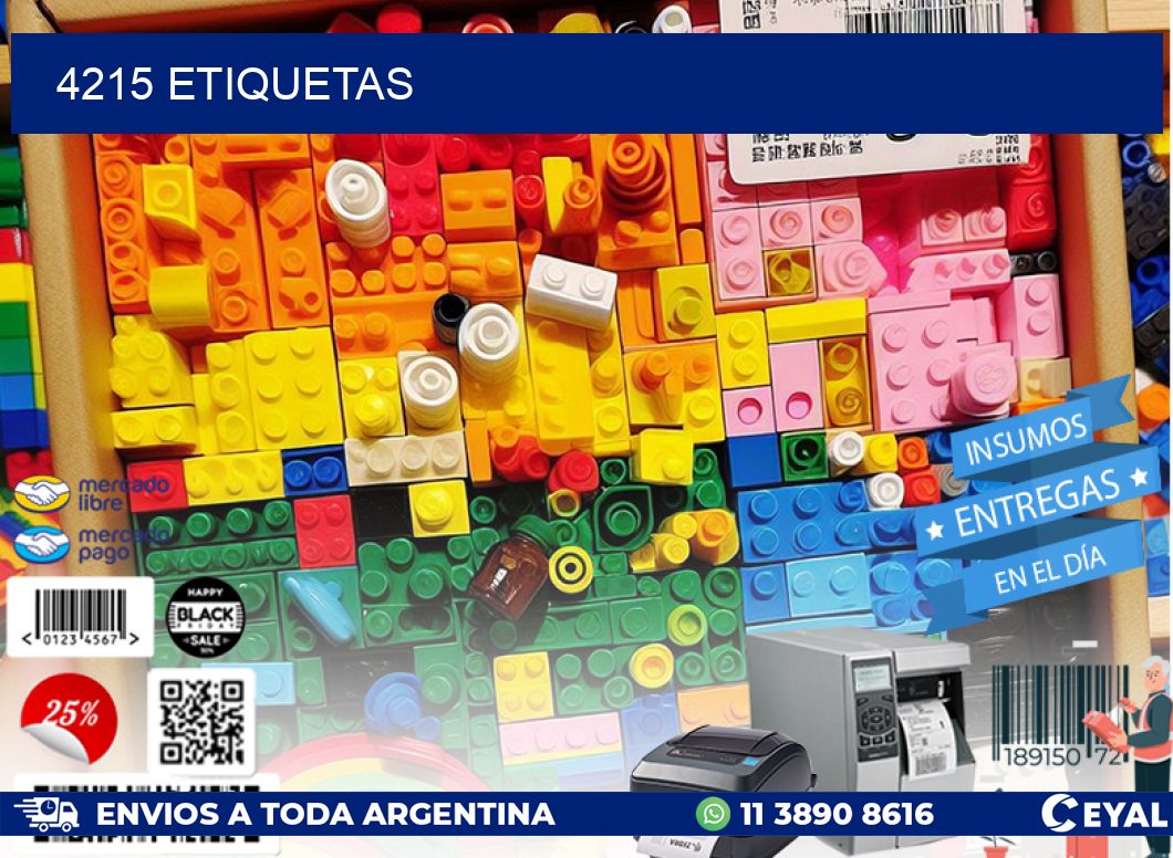 4215 ETIQUETAS