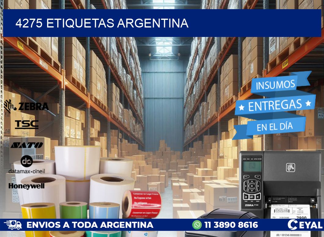 4275 ETIQUETAS ARGENTINA
