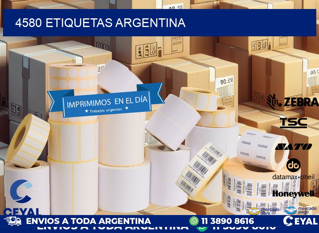 4580 ETIQUETAS ARGENTINA