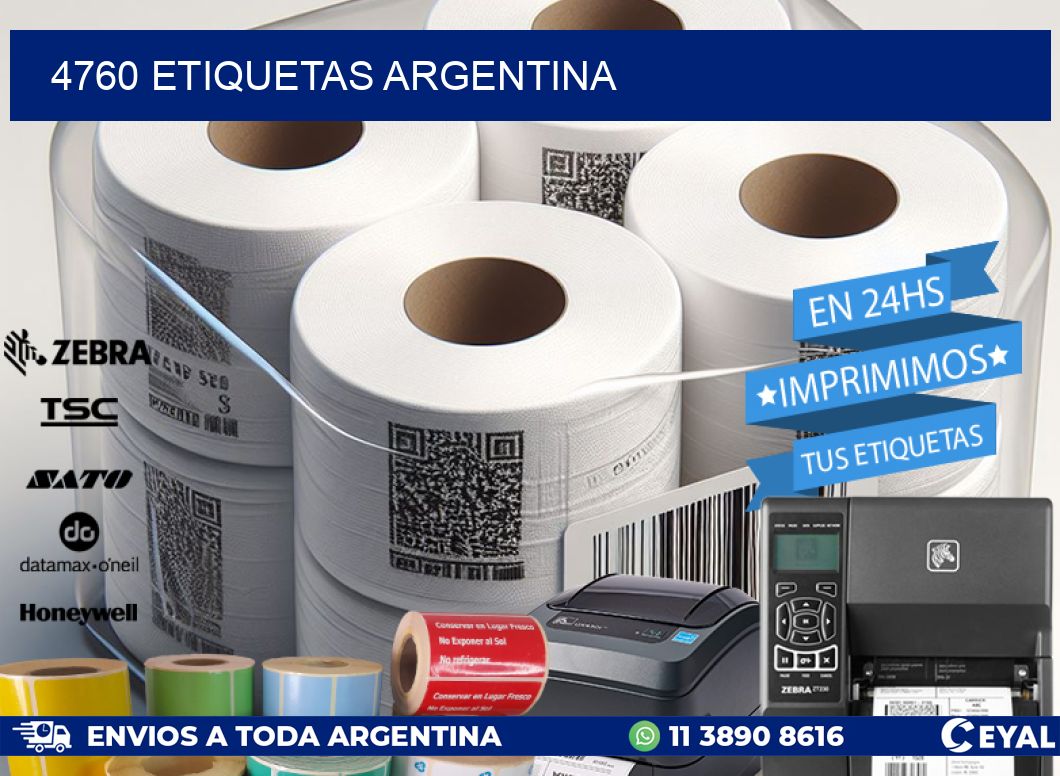 4760 ETIQUETAS ARGENTINA