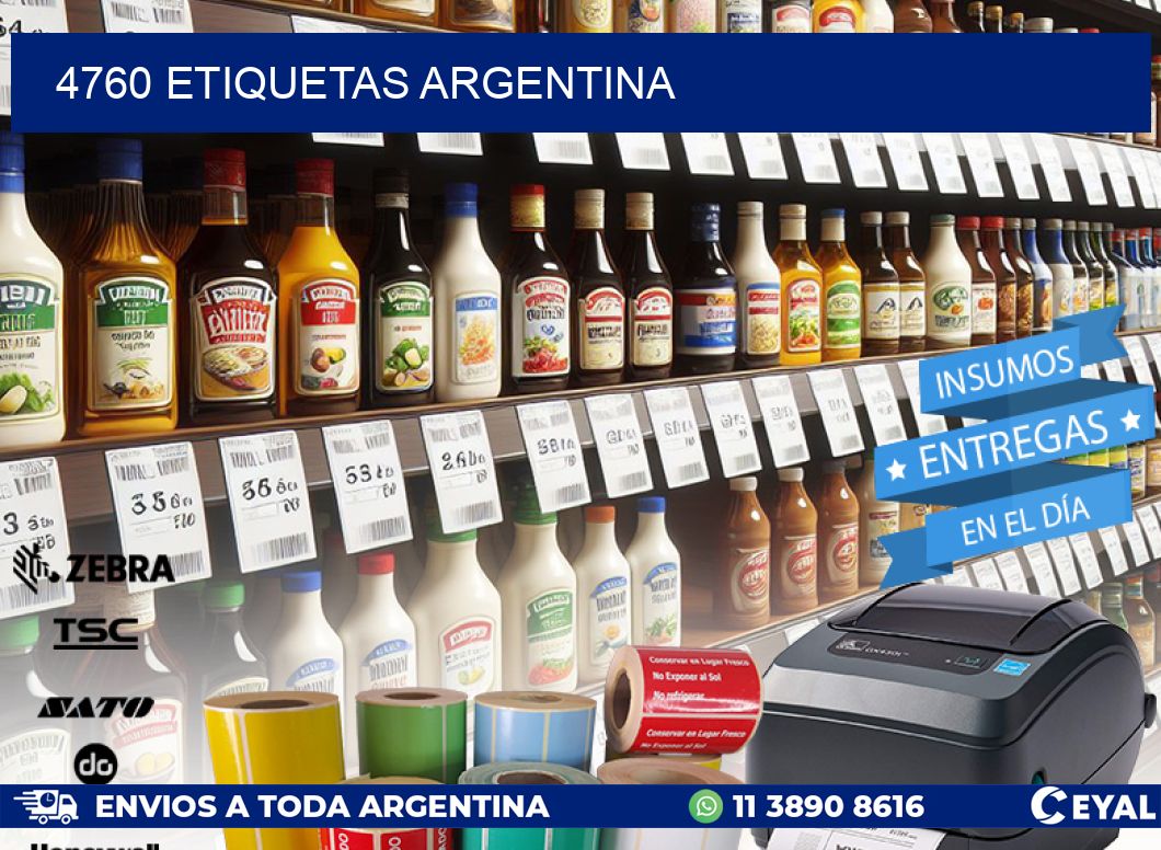 4760 ETIQUETAS ARGENTINA