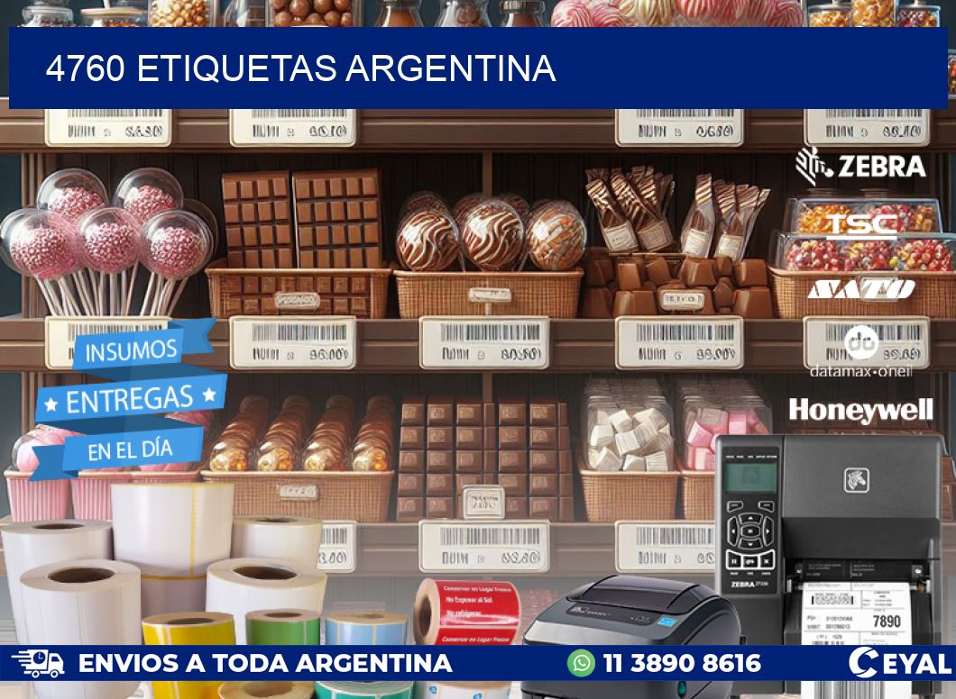 4760 ETIQUETAS ARGENTINA