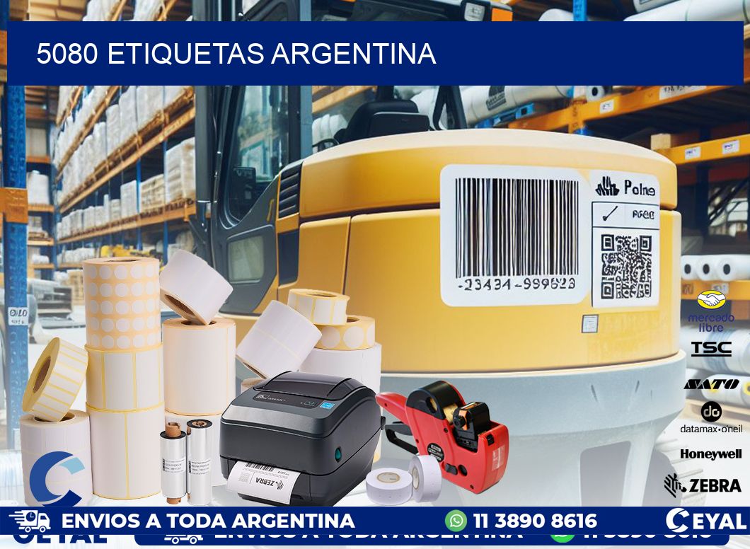 5080 ETIQUETAS ARGENTINA