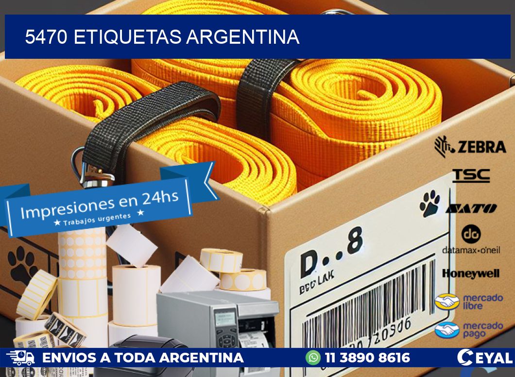 5470 ETIQUETAS ARGENTINA