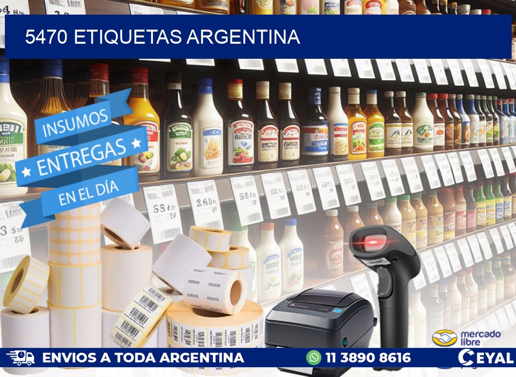 5470 ETIQUETAS ARGENTINA