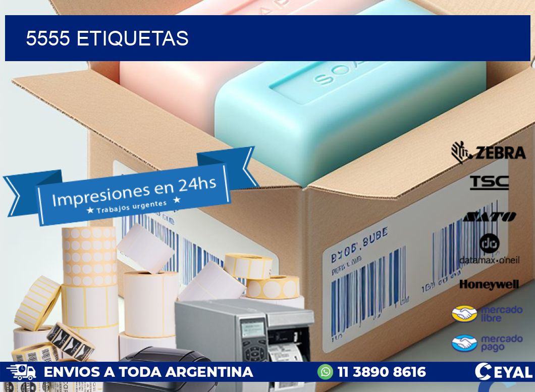 5555 ETIQUETAS
