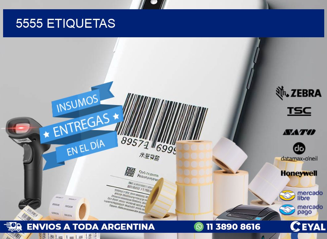 5555 ETIQUETAS