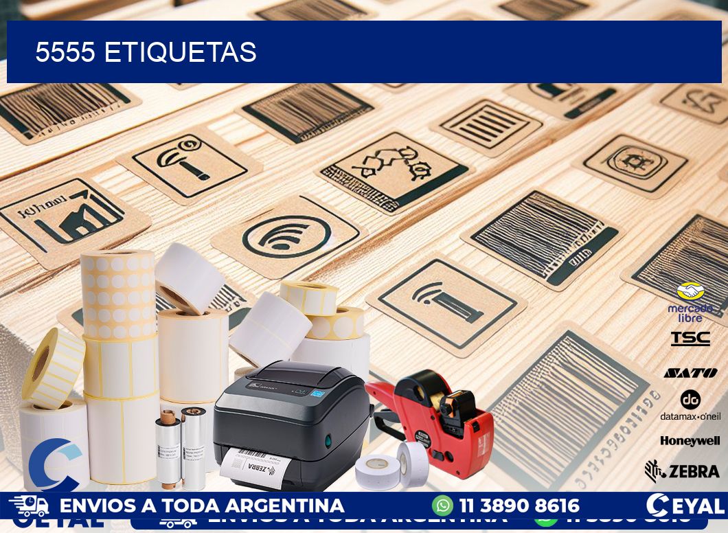 5555 ETIQUETAS