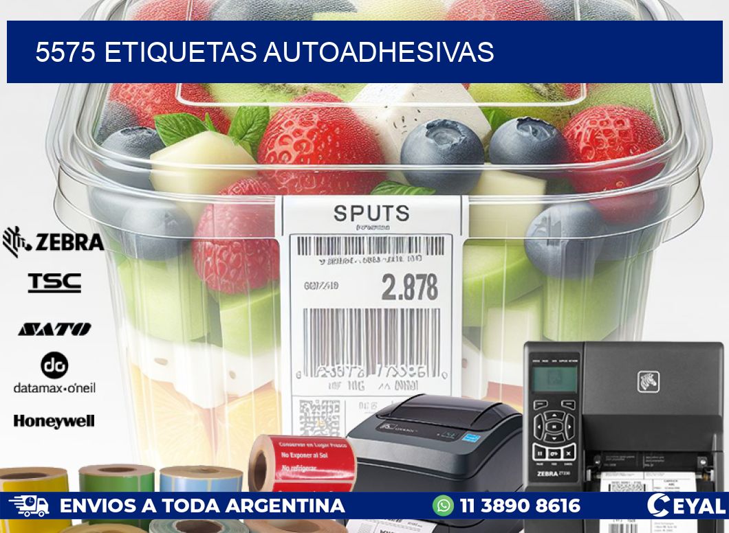 5575 ETIQUETAS AUTOADHESIVAS