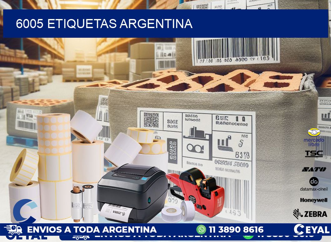 6005 ETIQUETAS ARGENTINA