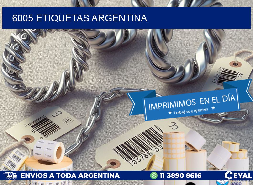 6005 ETIQUETAS ARGENTINA
