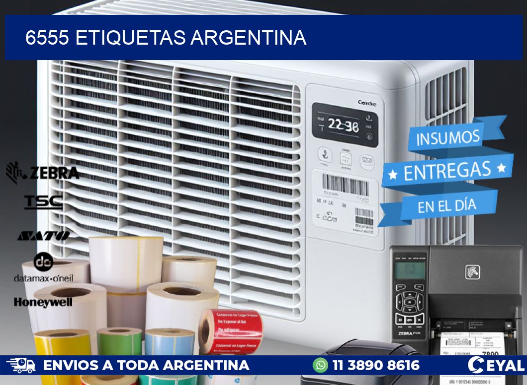 6555 ETIQUETAS ARGENTINA