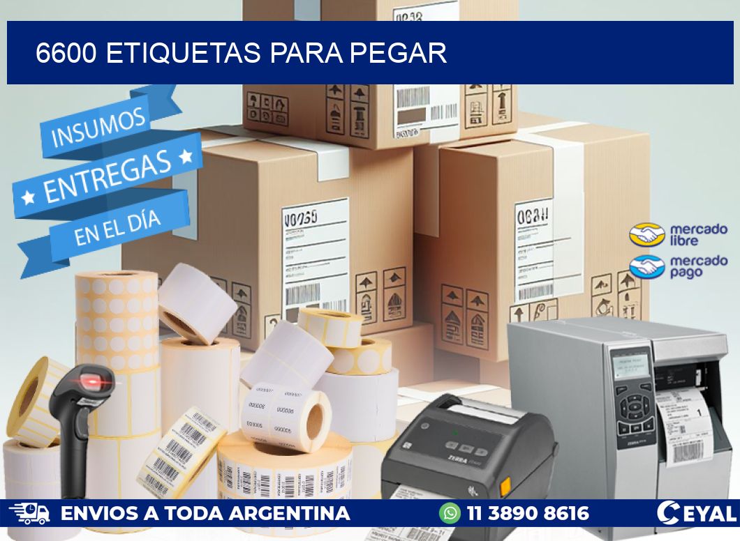 6600 ETIQUETAS PARA PEGAR