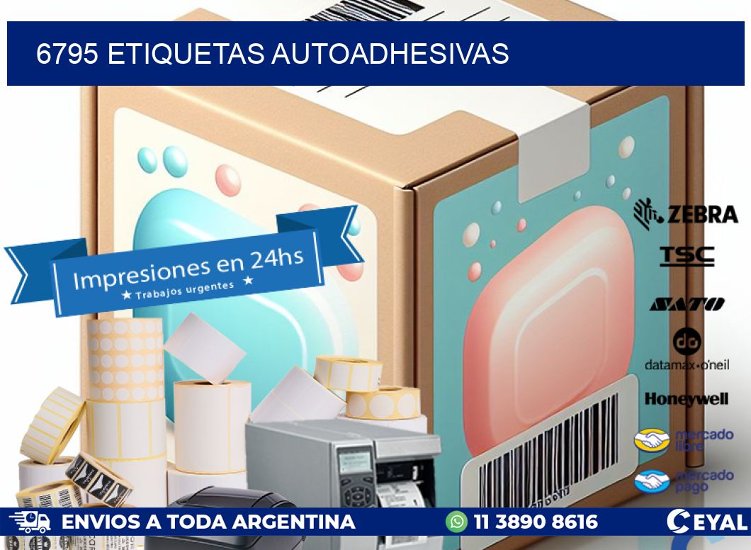 6795 ETIQUETAS AUTOADHESIVAS