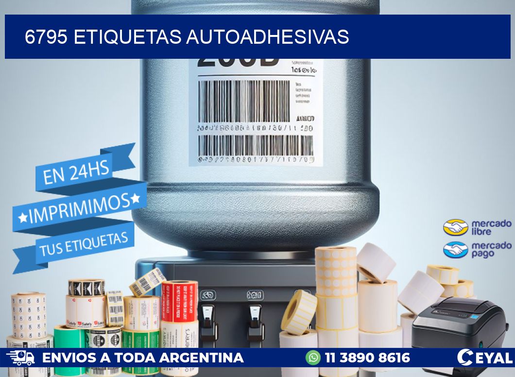 6795 ETIQUETAS AUTOADHESIVAS