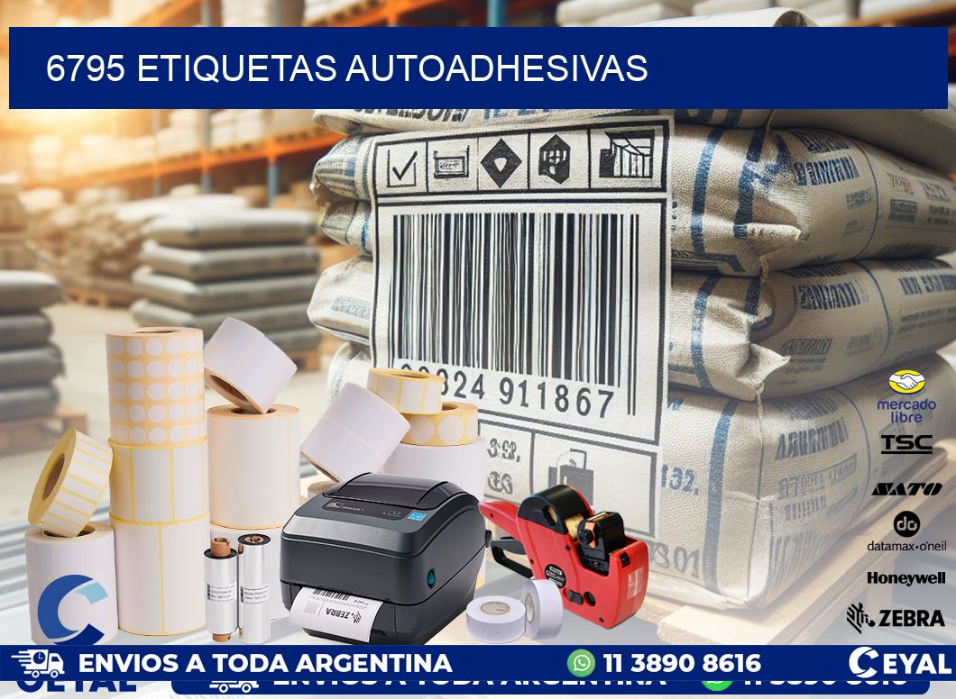 6795 ETIQUETAS AUTOADHESIVAS