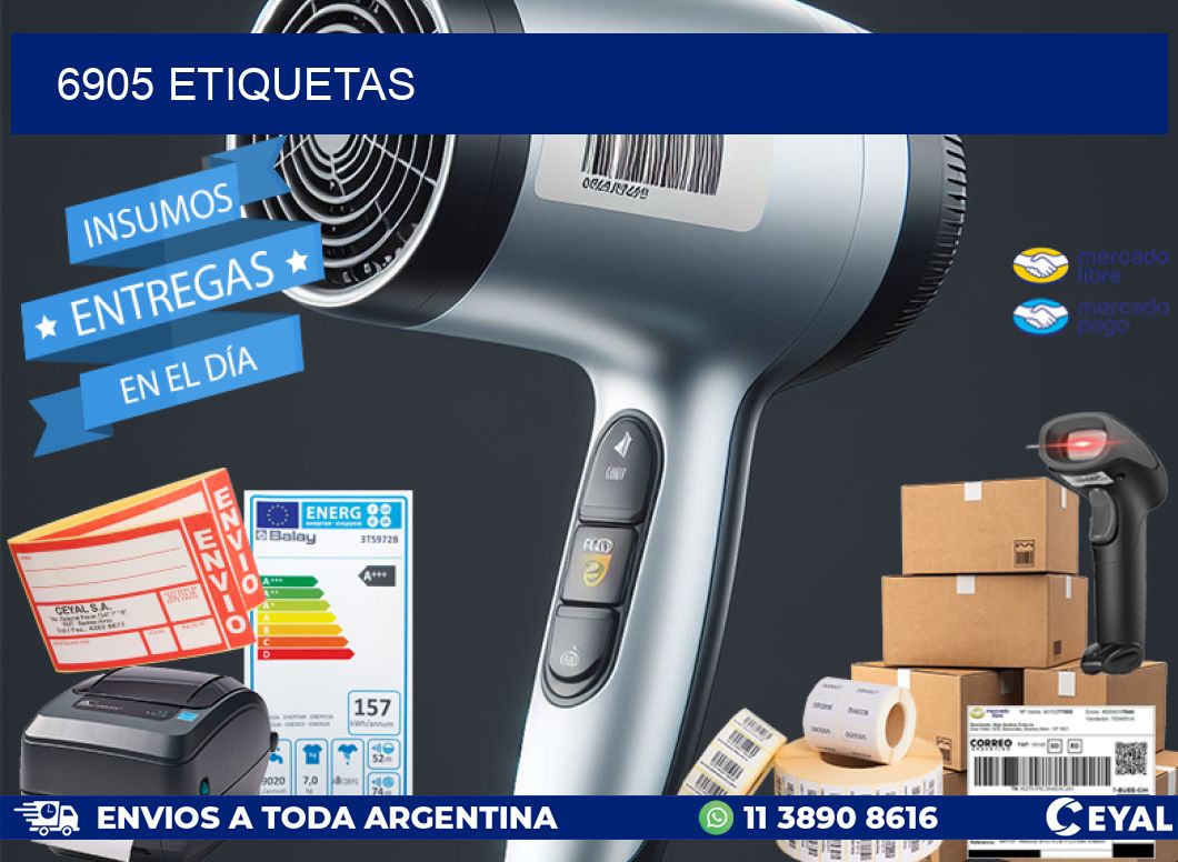 6905 ETIQUETAS