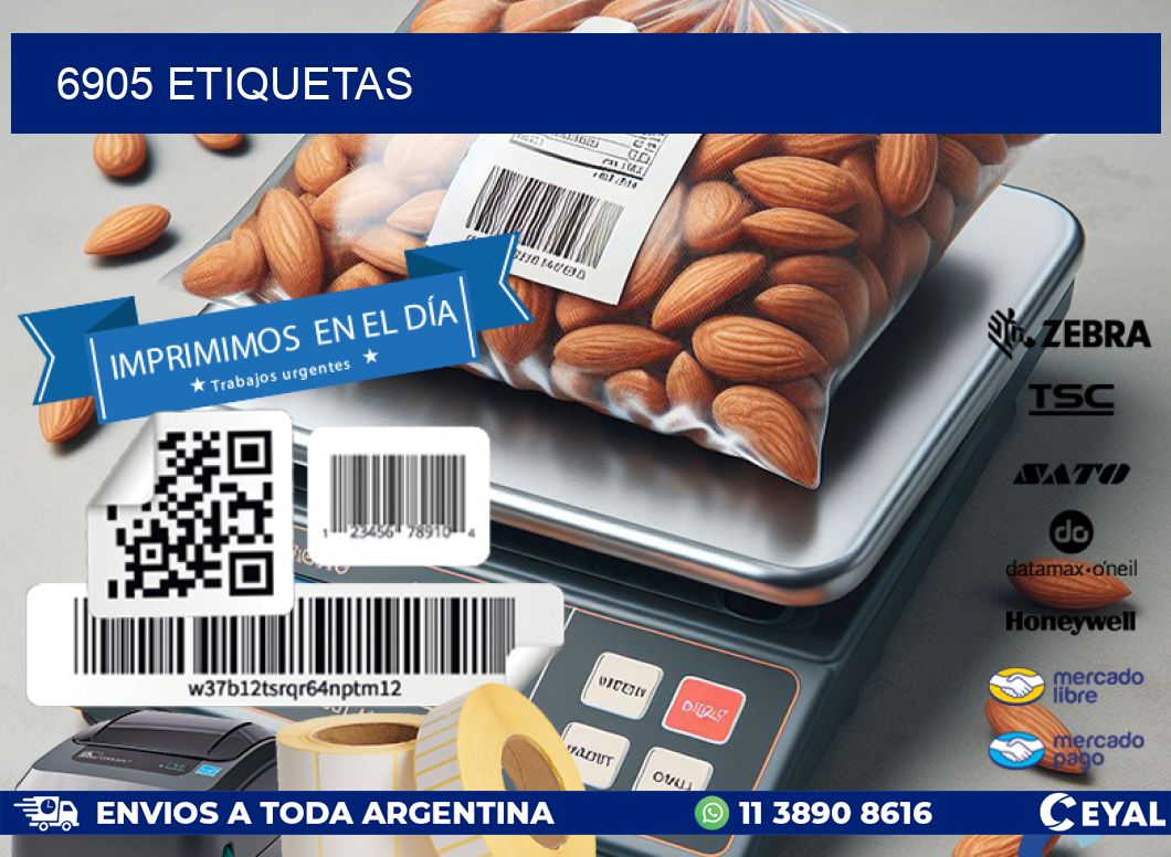 6905 ETIQUETAS