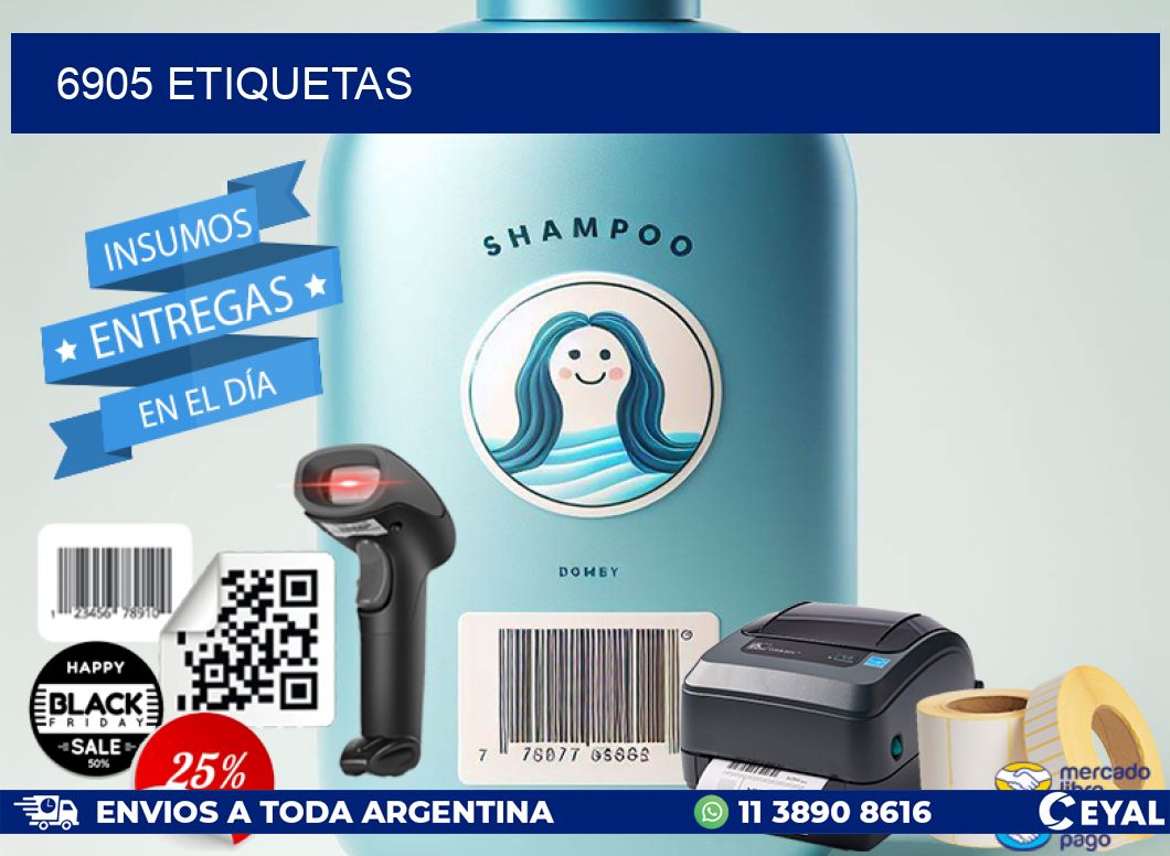 6905 ETIQUETAS
