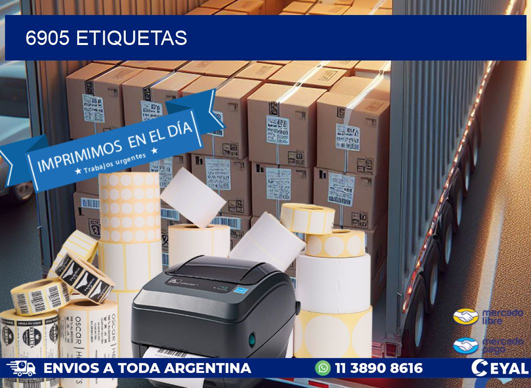 6905 ETIQUETAS