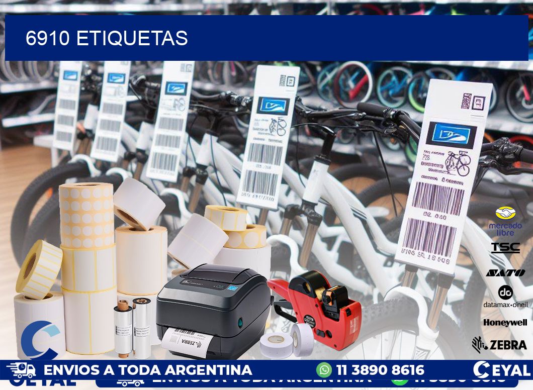 6910 ETIQUETAS