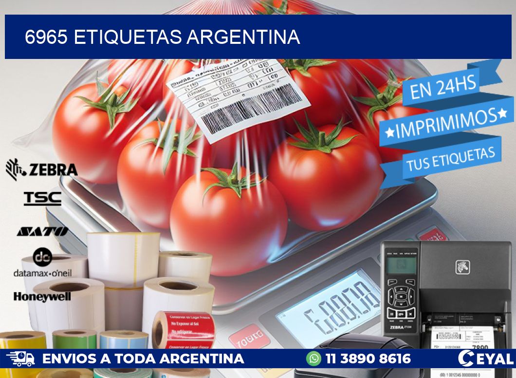 6965 ETIQUETAS ARGENTINA