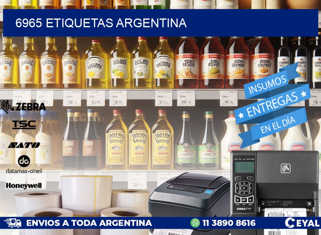 6965 ETIQUETAS ARGENTINA