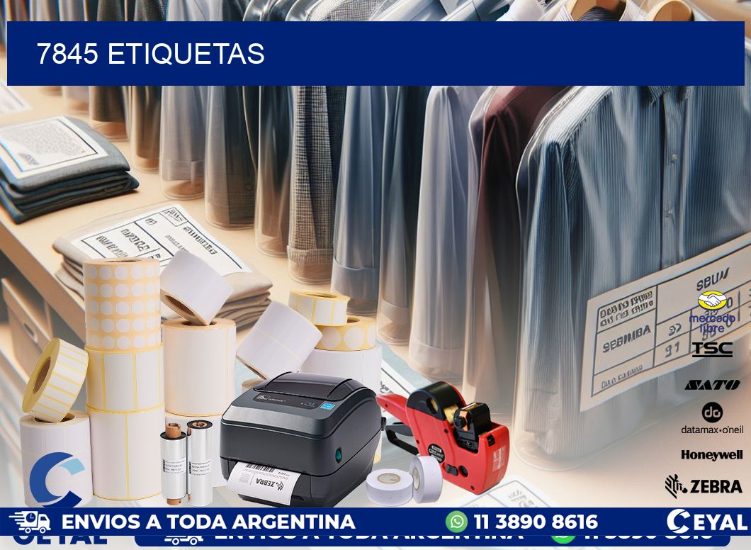 7845 ETIQUETAS