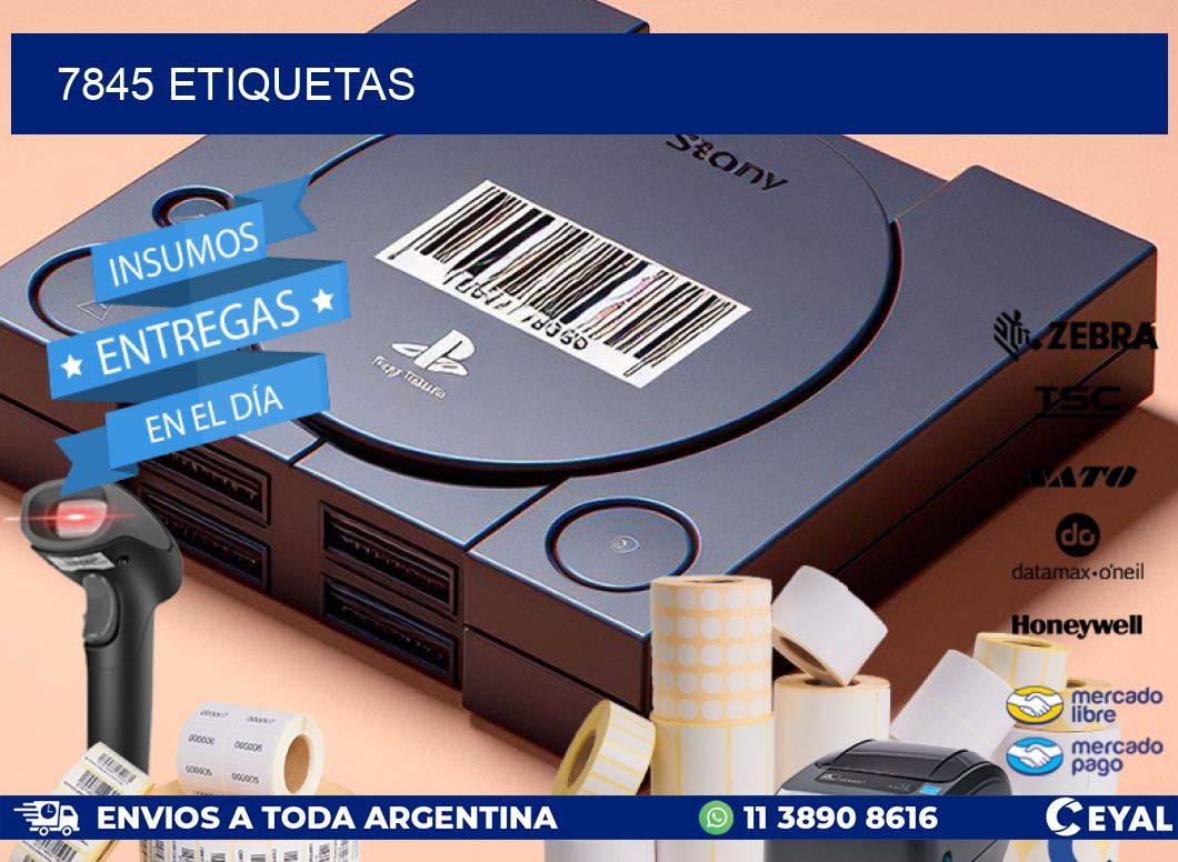 7845 ETIQUETAS