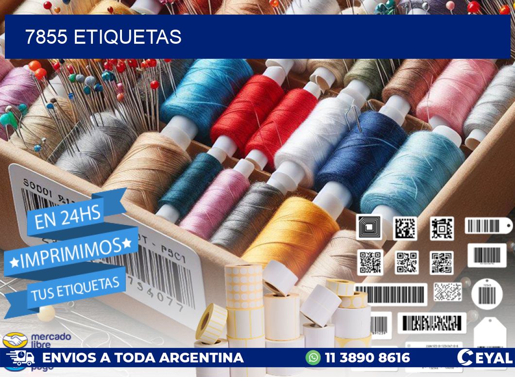 7855 ETIQUETAS