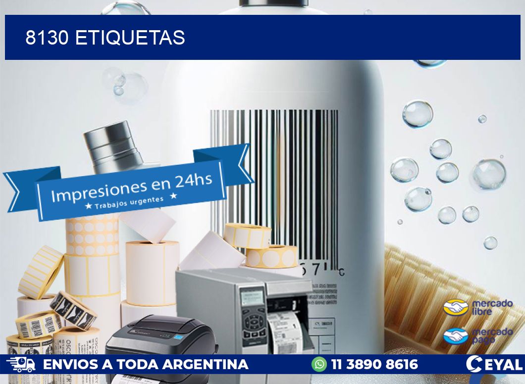 8130 ETIQUETAS