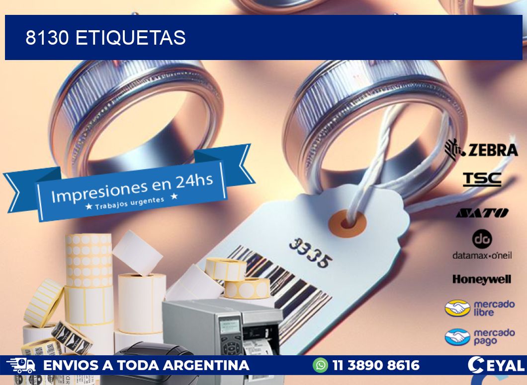8130 ETIQUETAS