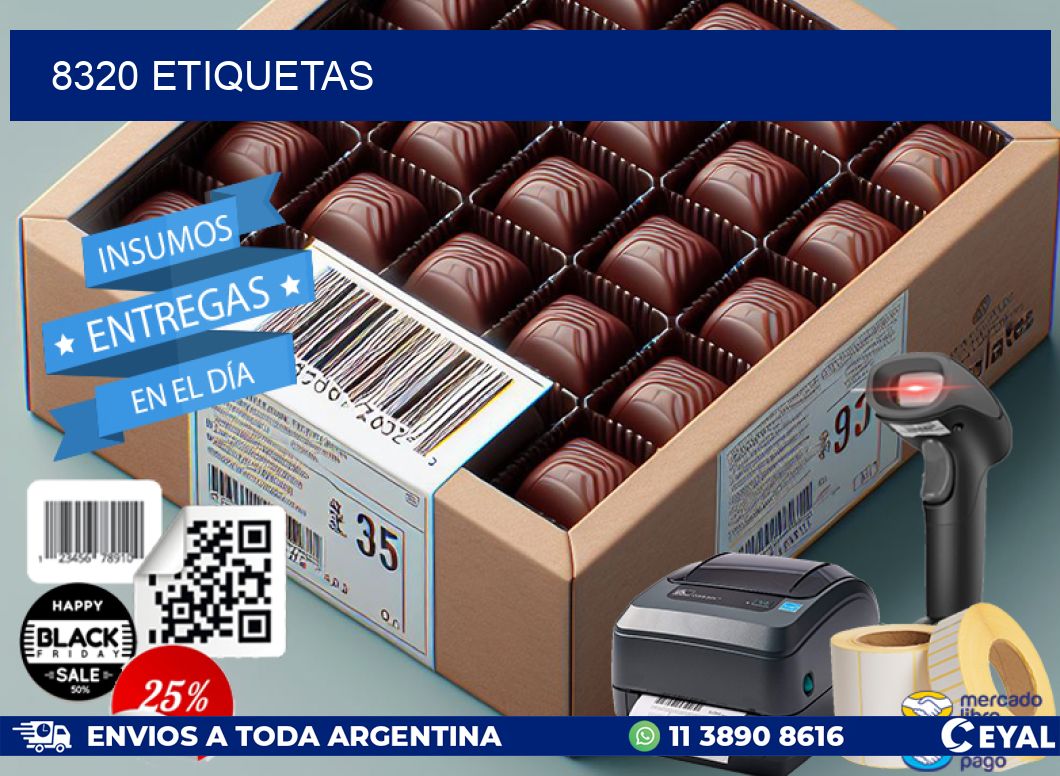 8320 ETIQUETAS