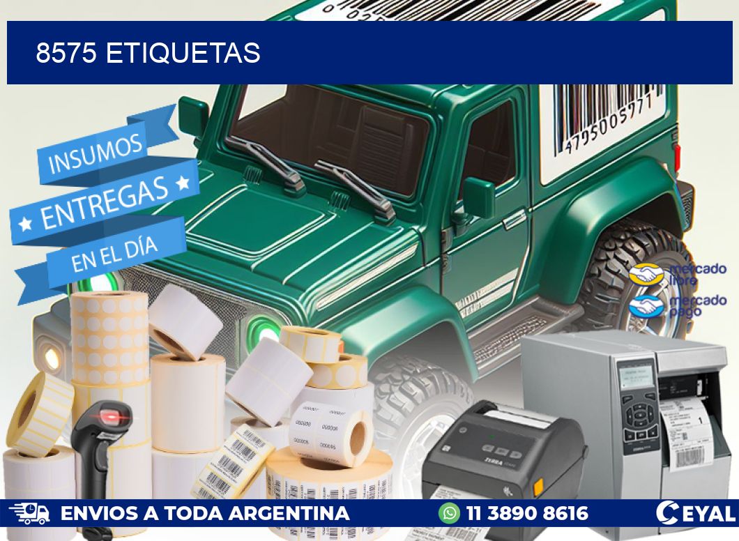 8575 ETIQUETAS