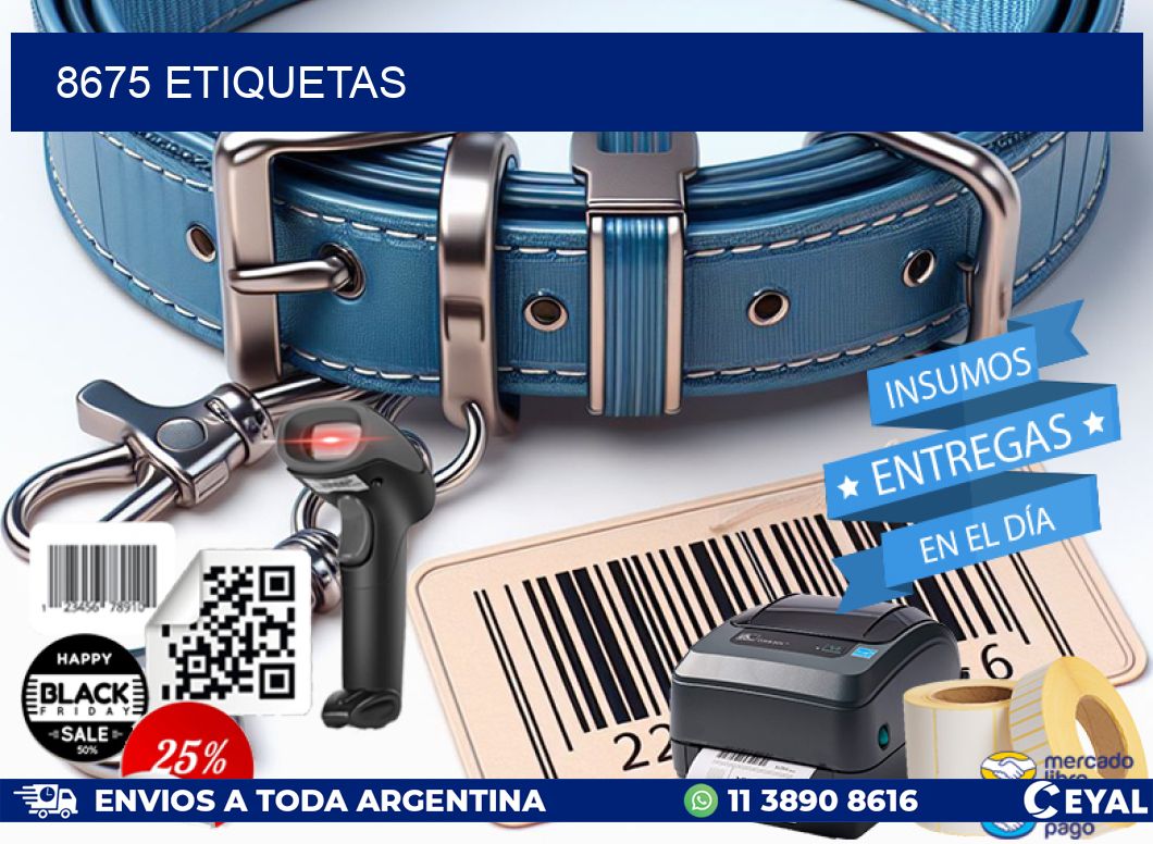 8675 ETIQUETAS